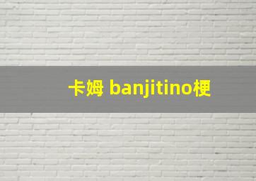 卡姆 banjitino梗